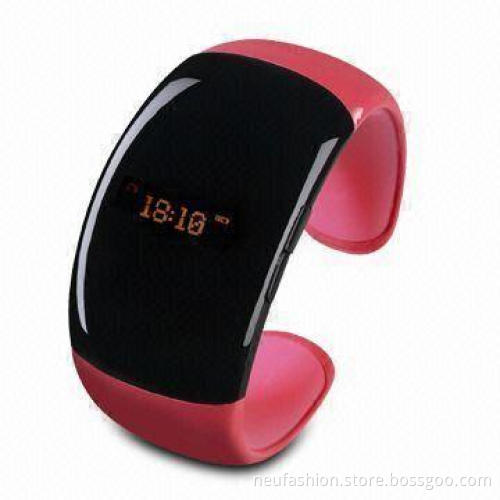 Fashionable Bluetooth Bracelet/Woman's Watch with Vibrating Function, Paired with Cellphone